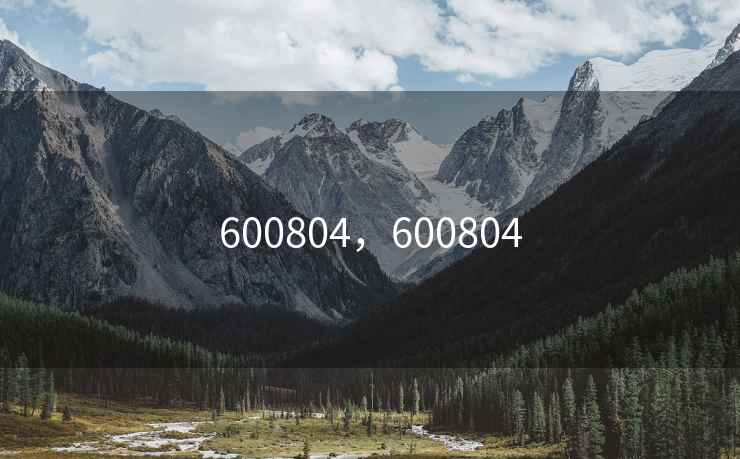 600804，600804